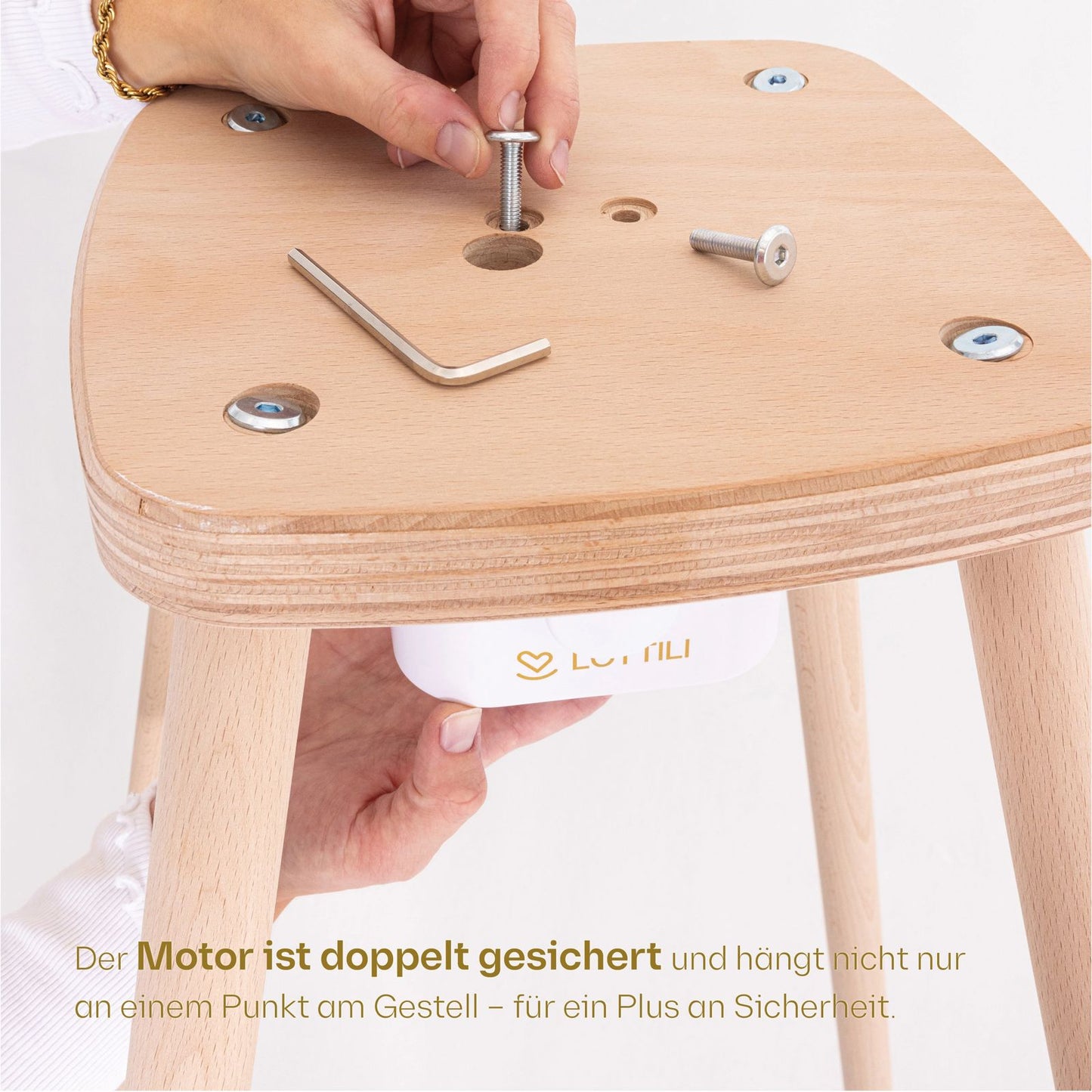 Baby Hammock with motor and frame for your baby