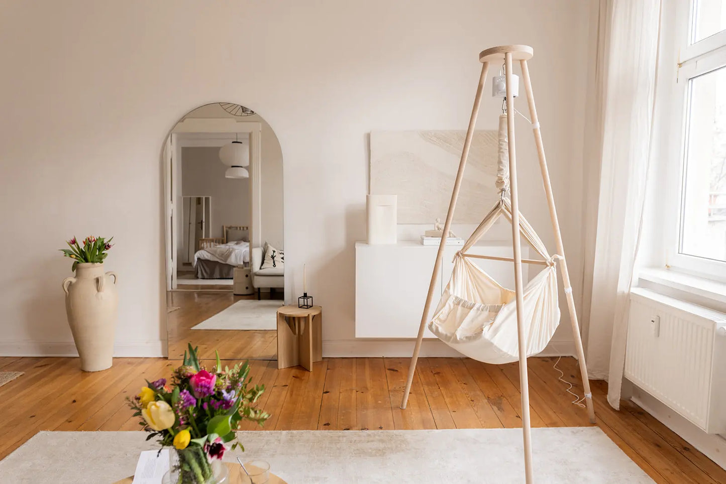 Baby Hammock with motor and frame for your baby