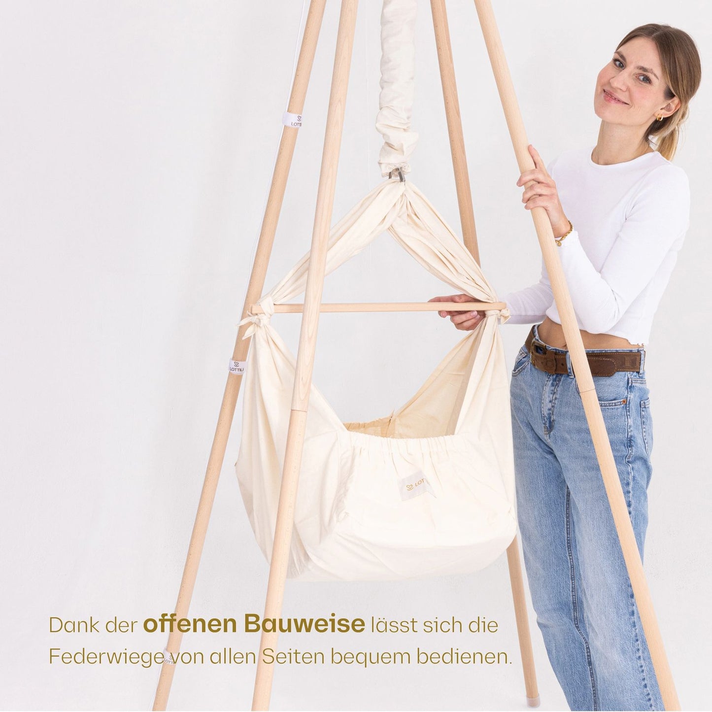 Baby Hammock with motor and frame for your baby